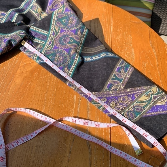 Chicos jacket size 2 fully lined zipper pockets abstract design  durable… - Picture 10 of 15